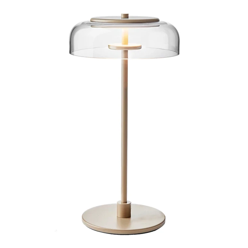 Stalo lempa Šiaurės postmodernaus minimalistinis miegamasis naktiniai staleliai, lempa kūrybos apdaila modelis kambarys